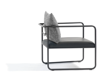 MORRIS JR - Sled base armchair with armrests by Blå Station - view 3